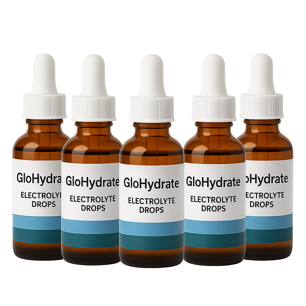 GloHydrate Electrolyte Drops x5