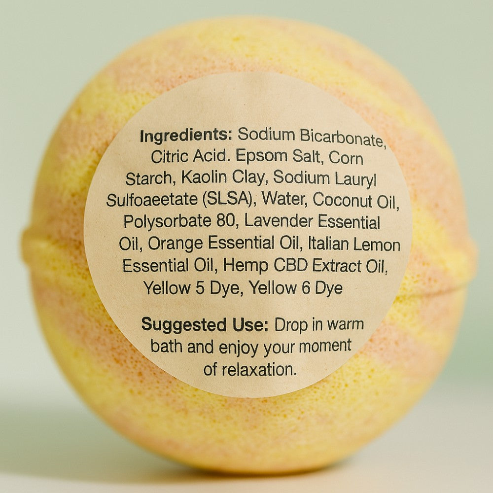 Mellow Yellow BathBomb