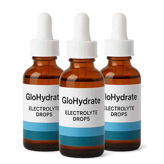 GloHydrate Electrolyte Drops x3