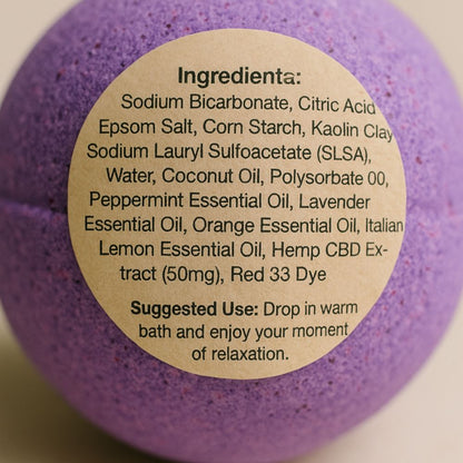 Sleep Purple BathBomb