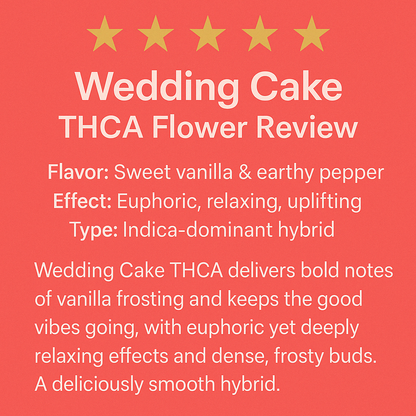 Wedding Cake THCA Flower