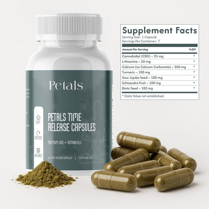 Petals Time Release Capsules